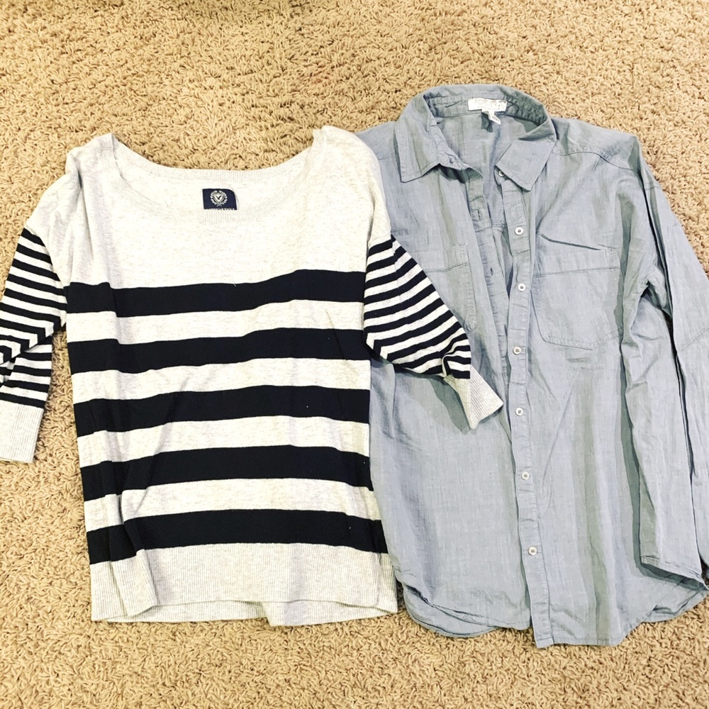 AE & Forever 21 Tops
